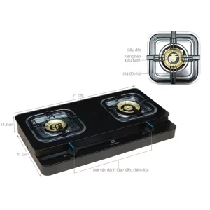 Bếp gas Electrolux ETG728GKR