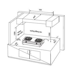 Bếp gas Electrolux ETG729GKTR