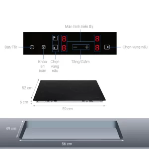 Bếp từ ELECTROLUX E6203IOK