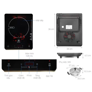 Bếp từ ELECTROLUX ETD42SKA