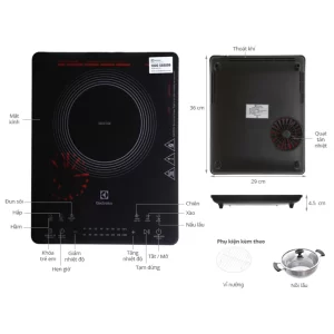Bếp từ ELECTROLUX ETD42SKR