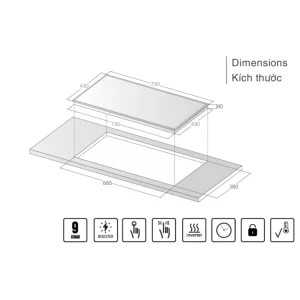 Bếp từ LORCA LCI-81805 PRO