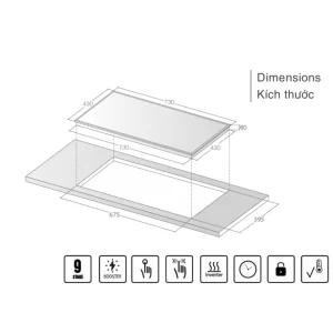 Bếp từ LORCA LCI-985EU