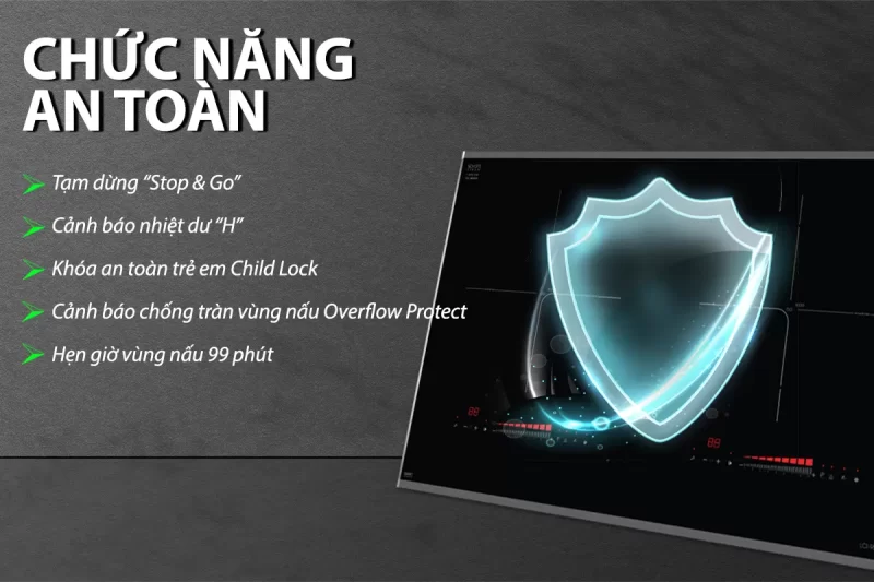 Bếp từ LORCA LCI-985EU 20 Bếp từ LORCA LCI-985EU