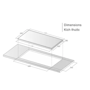 Bếp từ LORCA TA-1008 VN