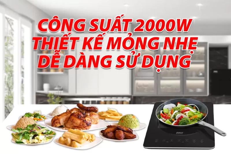 Bếp từ LORCA TA-1017 PLUS 13 Bếp từ LORCA TA-1017 PLUS