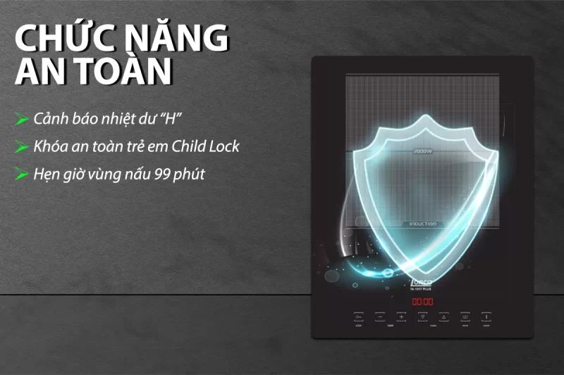 Bếp từ LORCA TA-1017 PLUS 11 Bếp từ LORCA TA-1017 PLUS