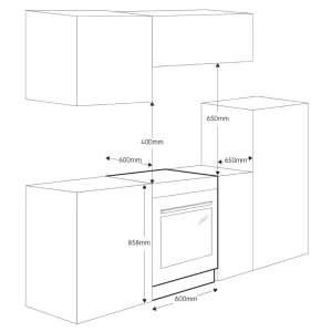 Bếp từ kết hợp lò nướng ELECTROLUX LKI640200X