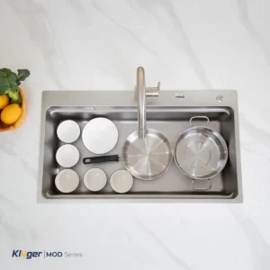 Chậu rửa bát KLUGER KF8850FS Plus - Chau rua bat KLUGER KF8850FS Plus 2