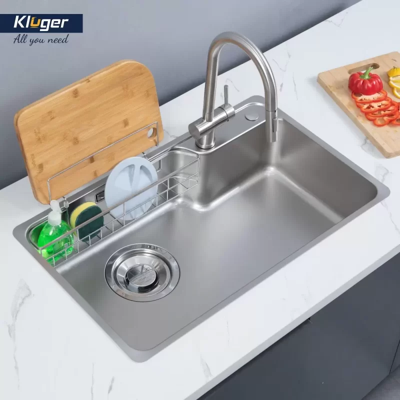 Chậu rửa bát KLUGER KH8048SL Plus 28 Chậu rửa bát KLUGER KH8048SL Plus