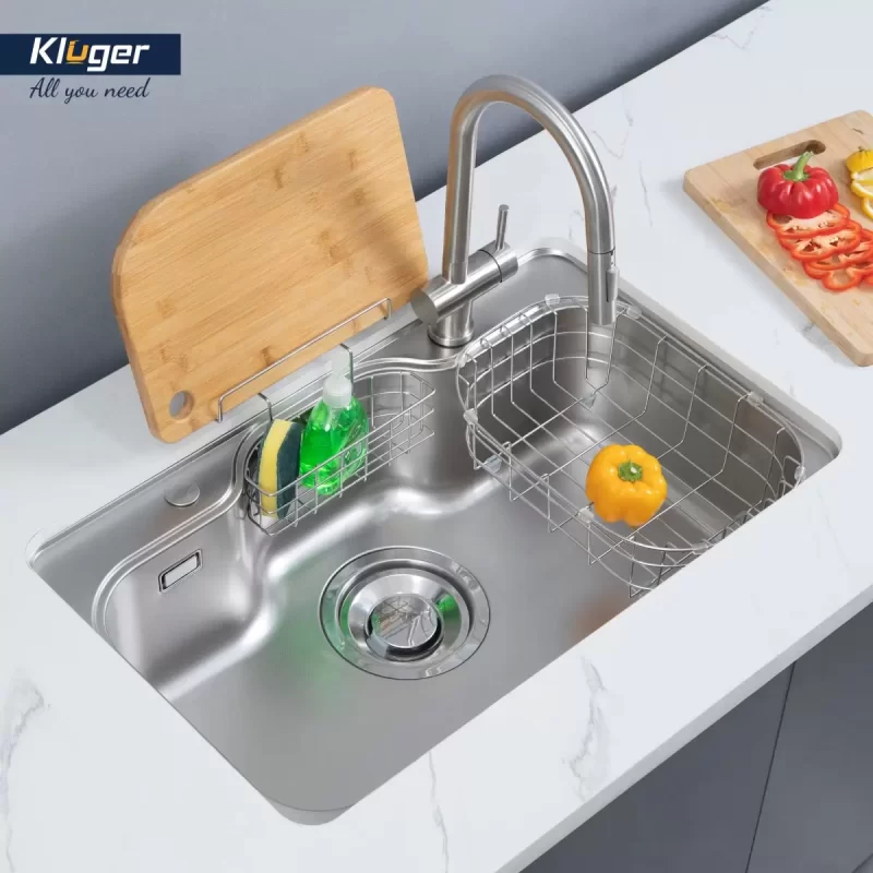 Chậu rửa bát KLUGER KT8050SL Plus 26 Chậu rửa bát KLUGER KT8050SL Plus