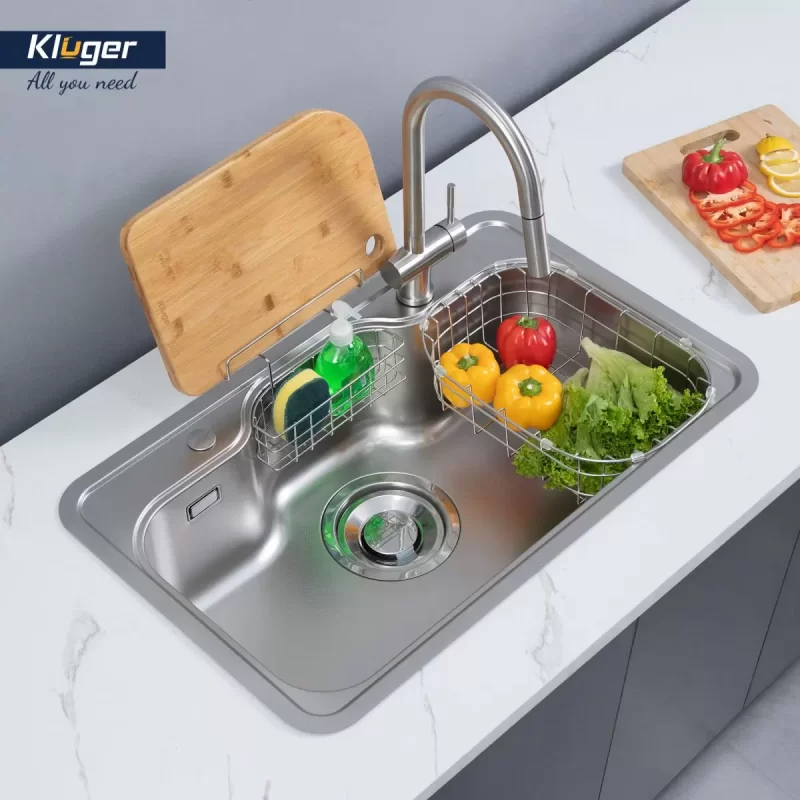 Chậu rửa bát KLUGER KT8050SL Plus 25 Chậu rửa bát KLUGER KT8050SL Plus