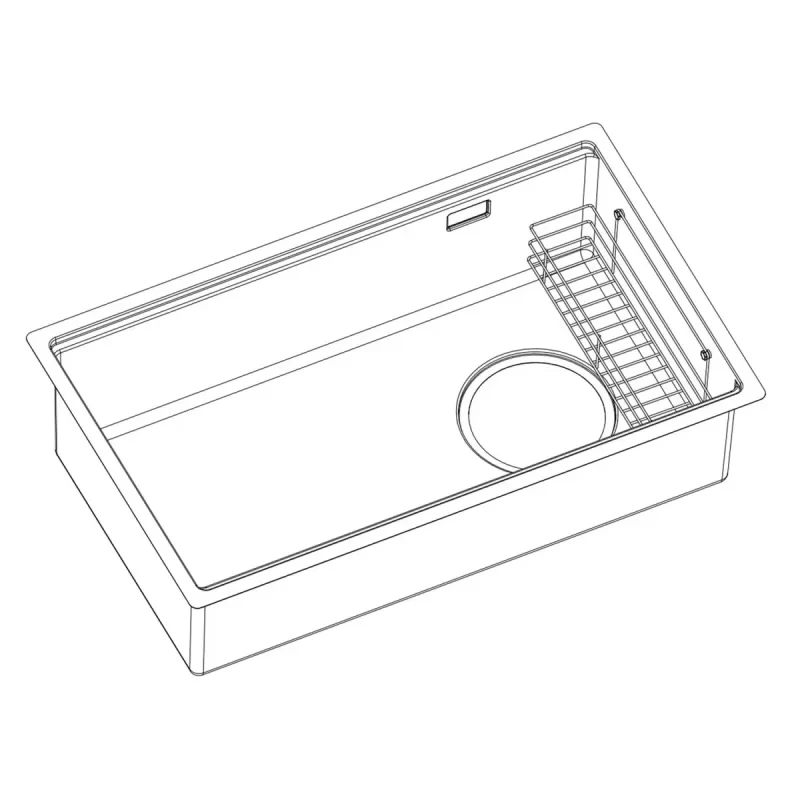 Chậu rửa bát KLUGER KY7545SL – S75 20 Chậu rửa bát KLUGER KY7545SL – S75