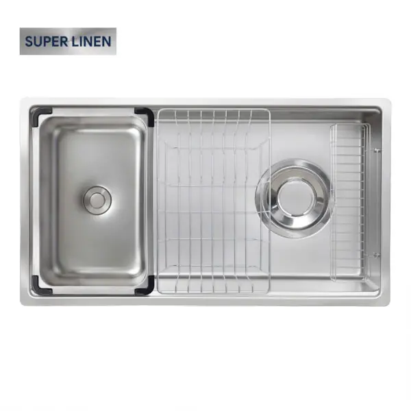 Chậu rửa bát KLUGER KY8045SL Plus 1 Chậu rửa bát KLUGER KY8045SL Plus