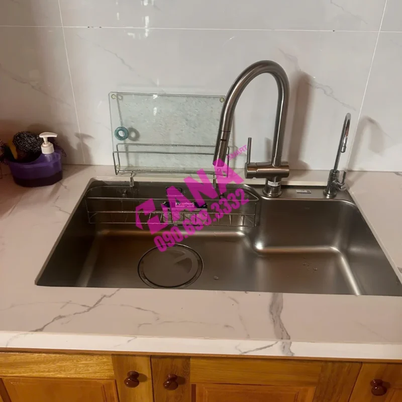 Chậu rửa bát KLUGER KT8050SL Plus 36 Chậu rửa bát Kluger KT8050SL Plus