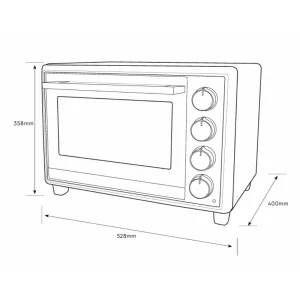Lò nướng ELECTROLUX EOT4022XFG