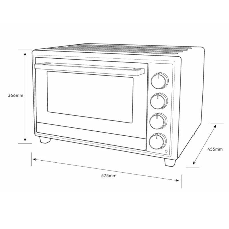Lò nướng ELECTROLUX EOT5622XFG 18 Lò nướng ELECTROLUX EOT5622XFG