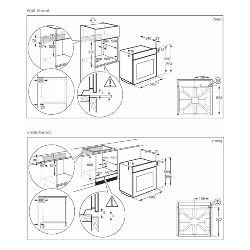 Lò nướng ELECTROLUX KODEC75X 19 Lò nướng ELECTROLUX KODEC75X