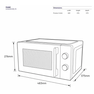 Lò vi sóng ELECTROLUX EMG23K22B