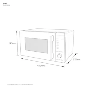 Lò vi sóng ELECTROLUX EMG25D22BM