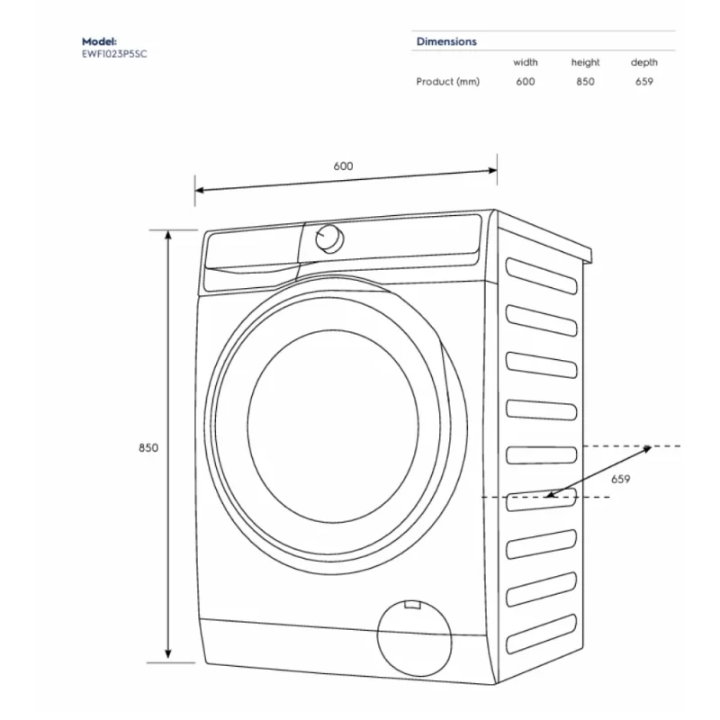 Máy giặt ELECTROLUX EWF1023P5SC 25 Máy giặt ELECTROLUX EWF1023P5SC