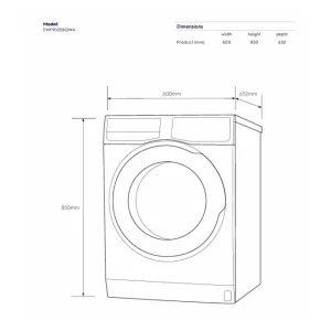 Máy giặt ELECTROLUX EWF1025DQWB