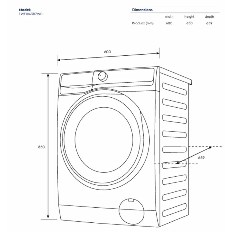 Máy giặt ELECTROLUX EWF1043R7WC 27 Máy giặt ELECTROLUX EWF1043R7WC