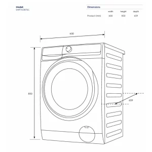 Máy giặt ELECTROLUX EWF1143R7SC