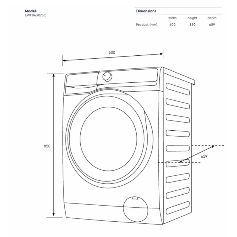 Máy giặt ELECTROLUX EWF1143R7SC 25 Máy giặt ELECTROLUX EWF1143R7SC