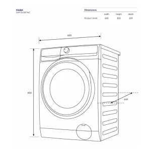 Máy giặt ELECTROLUX EWF1343R7WC