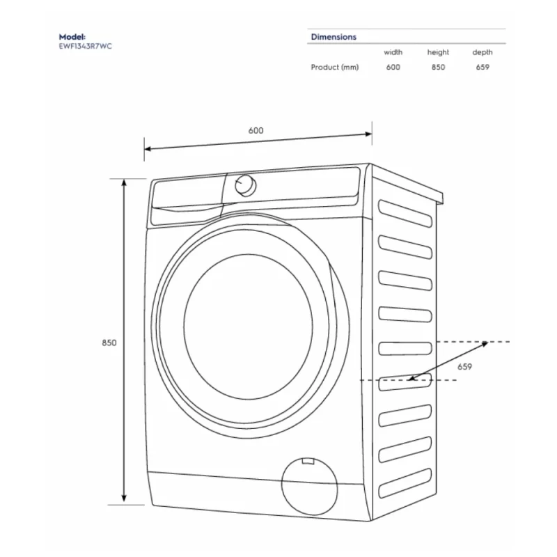 Máy giặt ELECTROLUX EWF1343R7WC 21 Máy giặt ELECTROLUX EWF1343R7WC