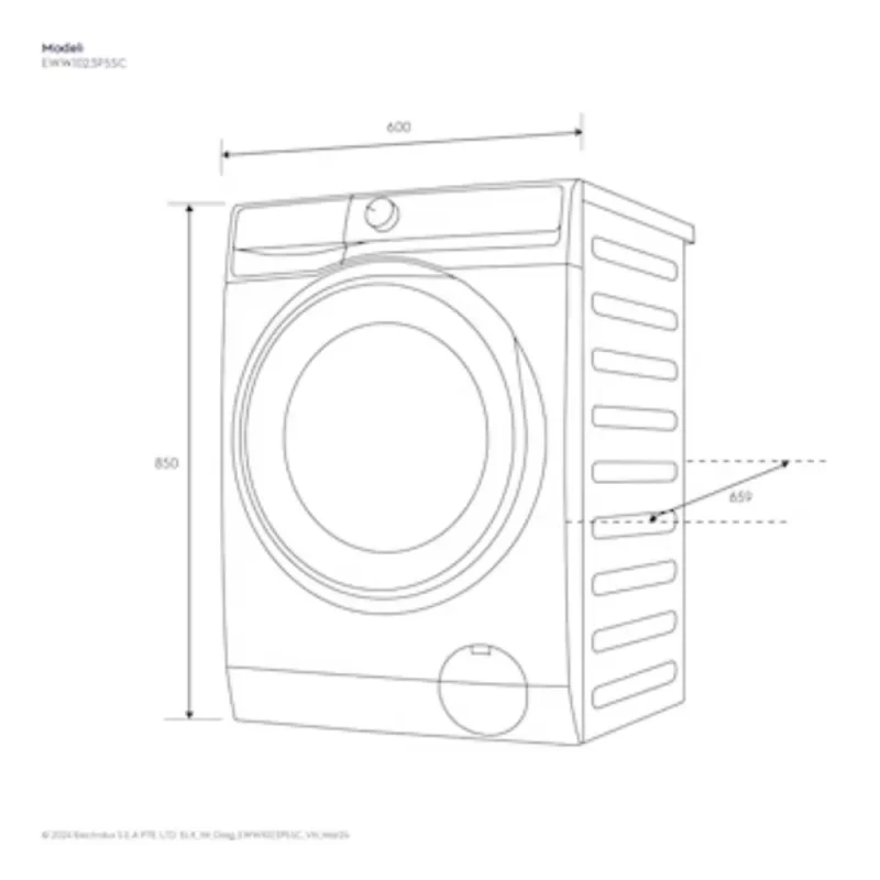 Máy giặt sấy ELECTROLUX EWW1023P5SC 22 Máy giặt sấy ELECTROLUX EWW1023P5SC