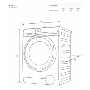 Máy giặt sấy ELECTROLUX EWW1143R7SC