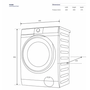 Máy giặt sấy ELECTROLUX EWW9024P3WC