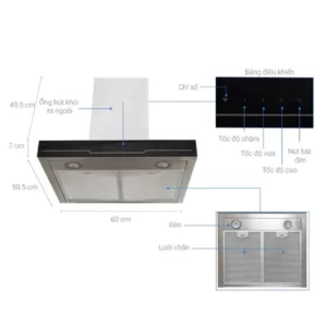 Máy hút mùi ELECTROLUX EFC735SAR