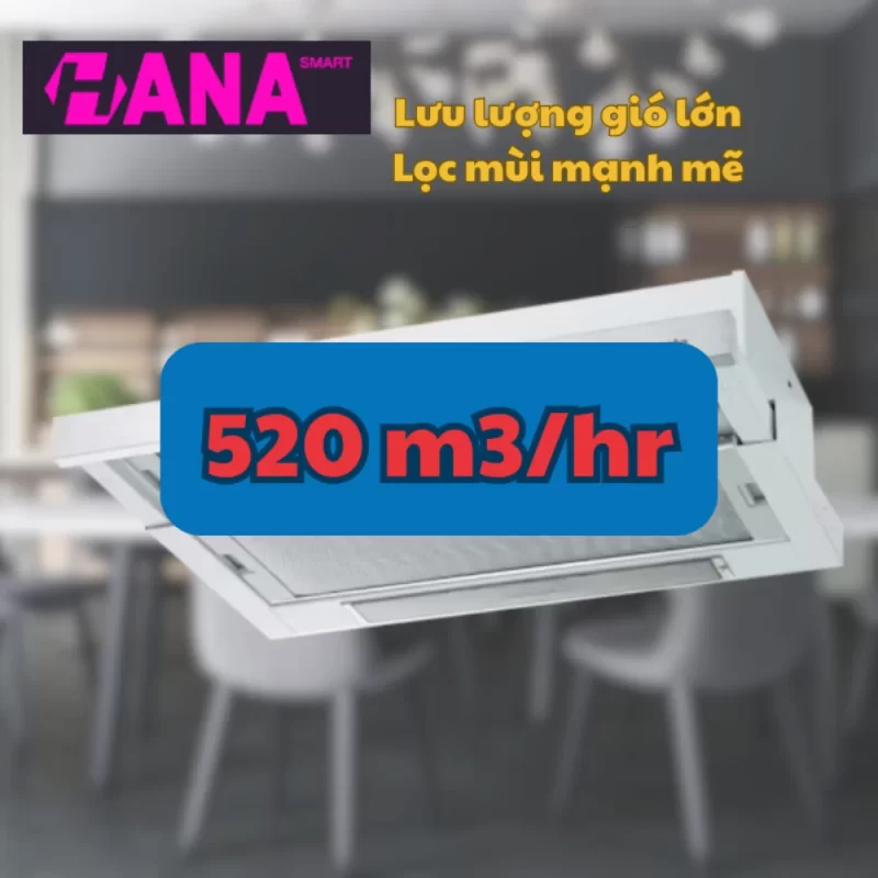 Máy hút mùi ELECTROLUX EFP6520X 17 Máy hút mùi ELECTROLUX EFP6520X