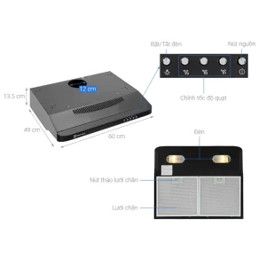 Máy hút mùi ELECTROLUX EFT6032K