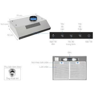 Máy hút mùi ELECTROLUX ERF726SBA