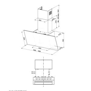 Máy hút mùi ELECTROLUX KFVB19K