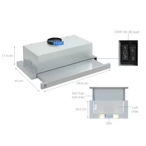 Máy hút mùi ELECTROLUX LFP216S