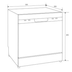 Máy rửa bát ELECTROLUX EFC3862MS