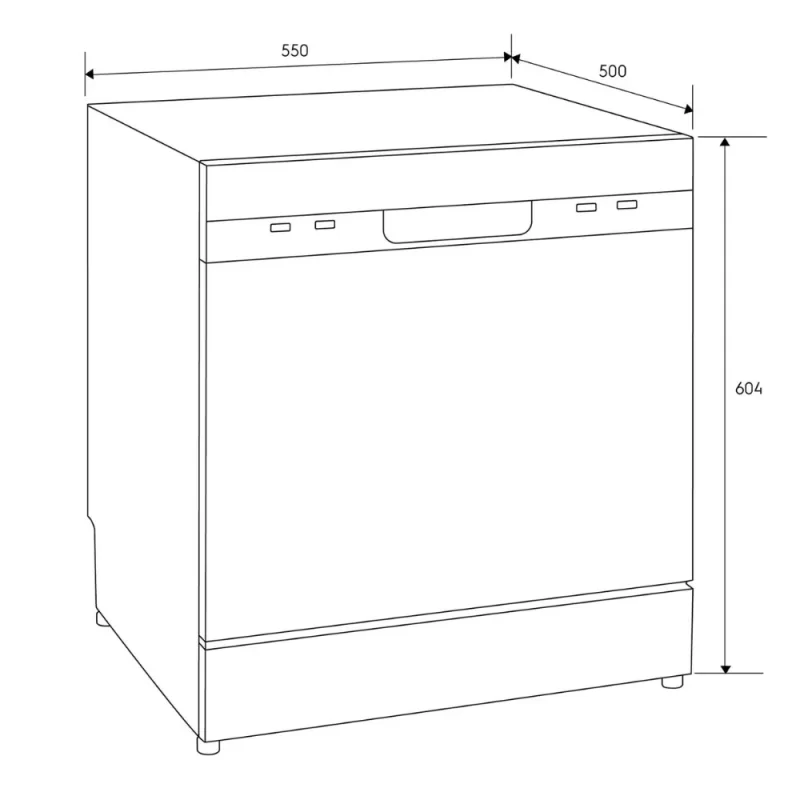 Máy rửa bát ELECTROLUX EFC3862MS 16 Máy rửa bát ELECTROLUX EFC3862MS
