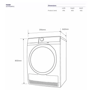 Máy sấy ELECTROLUX EDH902R9SC