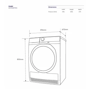 Máy sấy ELECTROLUX EDH903R7WC