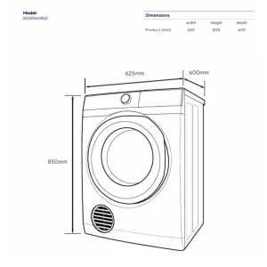 Máy sấy ELECTROLUX EDV904N3SC