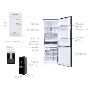 Tủ lạnh ELECTROLUX EBB3442K-H