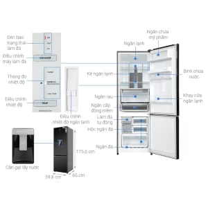 Tủ lạnh ELECTROLUX EBB3762K-H