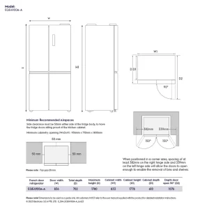 Tủ lạnh ELECTROLUX EQE4900A-A