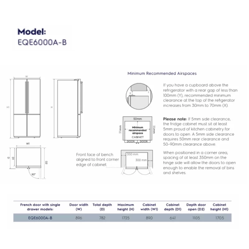Tủ lạnh ELECTROLUX EQE6000A-B 19 Tủ lạnh ELECTROLUX EQE6000A-B