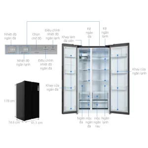 Tủ lạnh ELECTROLUX ESE6600A-BVN